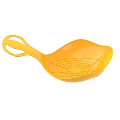 Санки-ледянки «Скороход», жёлтые, 65×42 см