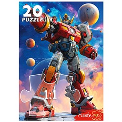 Маски-пазлы 20 "Космический трансформер"