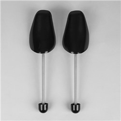 Колодки для сохранения формы обуви с пружиной, 39-45р-р, 2 шт., чёрные