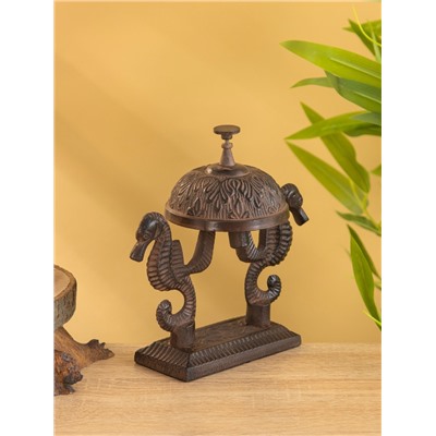 Звонок настольный «Морские коньки», 17×9×16 см