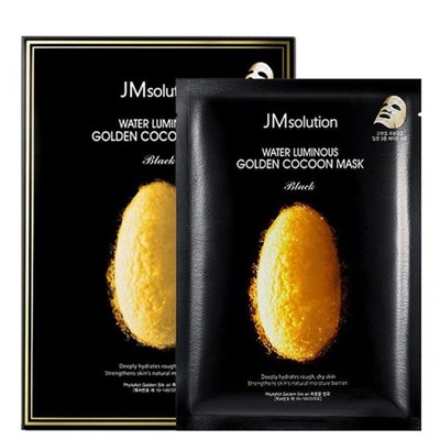 JMsolution Маска-салфетка с золотым шелкопрядом Water Luminous Golden Cocoon Mask