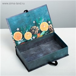 Коробка подарочная - книга «С Новым годом», 20×12.5×5 см