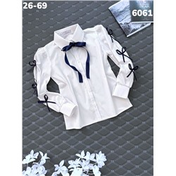 Блузка 6061 синий