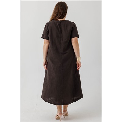 Платье  8808М/03/Коричневый