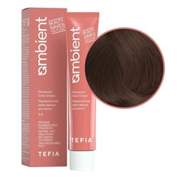 TEFIA  Ambient 7.8 Перманентная крем-краска для волос / Блондин коричневый, 60 мл 22209