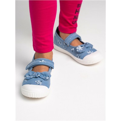 Туфли текстильные для девочки