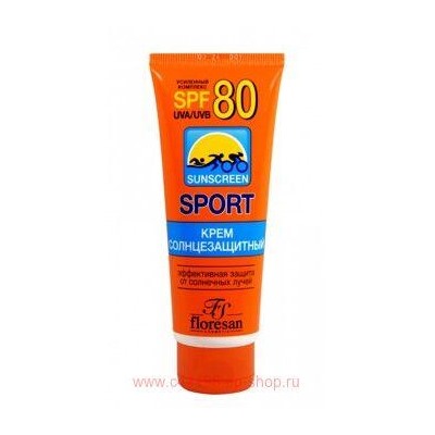 ф-109 sport КРЕМ СОЛНЦЕЗАЩИТНЫЙ SPF80 60мл