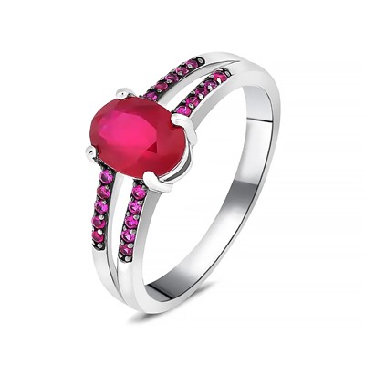 Кольцо, рубин корунд , нанорубин, SL-RIC72