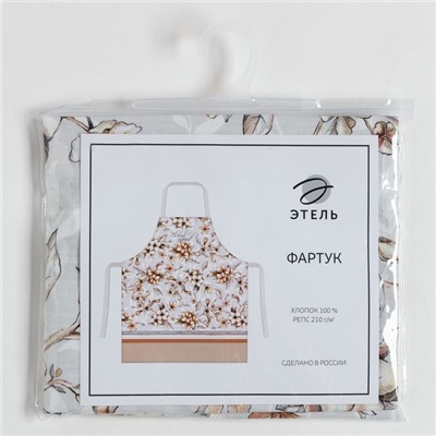 Фартук «Этель» Floral mood 70×60 см, 100% хлопок, репс 210 г/м²
