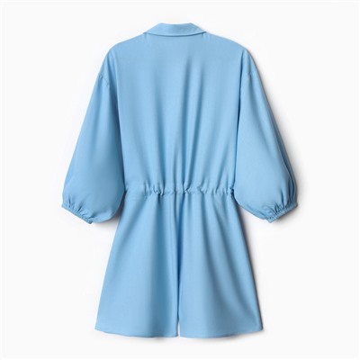 Комбинезон женский Minaku: Casual Collection, голубой размер 48