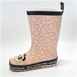 80-520A роз Сапоги резиновые для девочек (27-32)/12