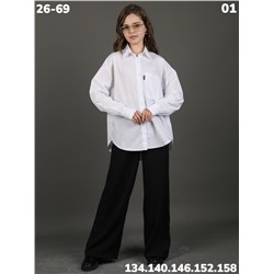Блузка 01 белый