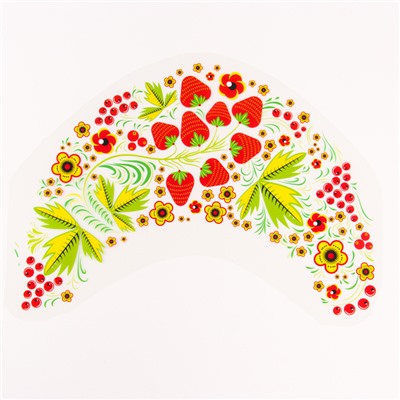 Термонаклейка «Хохлома ягодки», 31.5×23.5 см, набор 10 шт.