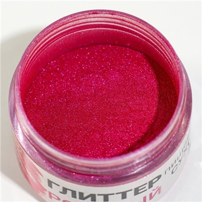 Глиттер пищевой КондиМир «Розовый», 5 г