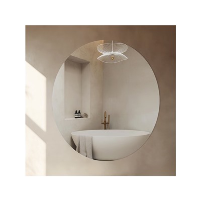 Зеркало интерьерное настенное, круглое, d=70 см