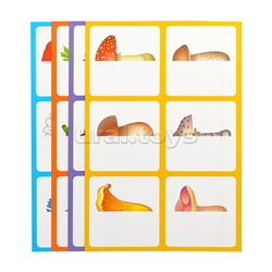 Пластиковое лото для малышей (нов) 2+ Что в корзинке? Найди половинку. Куликова Е.Н.