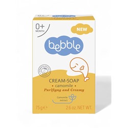 Крем-мыло детское Bebble с ароматом ромашки, 75 г