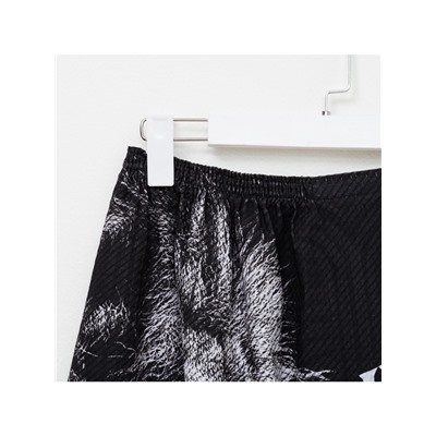 Полотенце килт вафельное мужское для бани «Лев», 75×145 см, хлопок 100 %