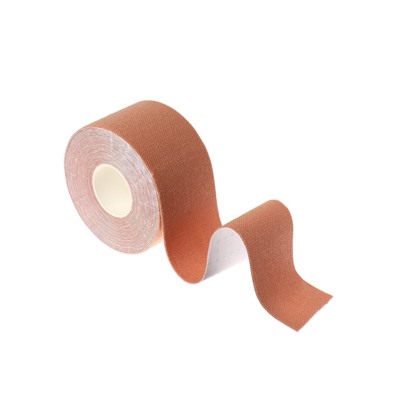 Кинезио - тейп, 3.8 см × 5 м, бежевый