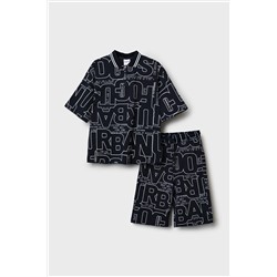 Комплект трикотажный для мальчиков: джемпер с воротником поло, шорты PLAYTODAY, 1239833