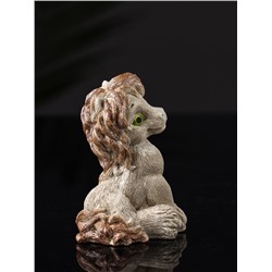 Фигурка гипс «Жеребёнок», 8×5×6 см, бежевый