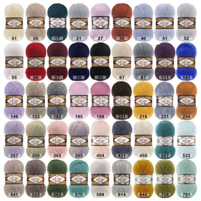 Пряжа Alize Angora Real 40