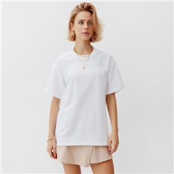 Футболка женская MINAKU, белая, размер 52-54