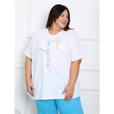 Футболка "Елизавета" белый