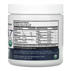 Fungi Perfecti, Stamets 7, порошок из грибного мицелия, добавка для ежедневного укрепления иммунитета, 100 г (3,5 унции)