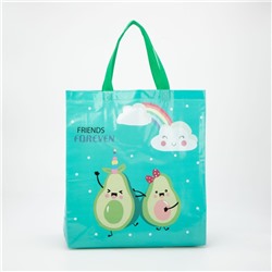 Сумка хозяйственная без застёжки, 27×12×29 см, с рисунком, МИКС