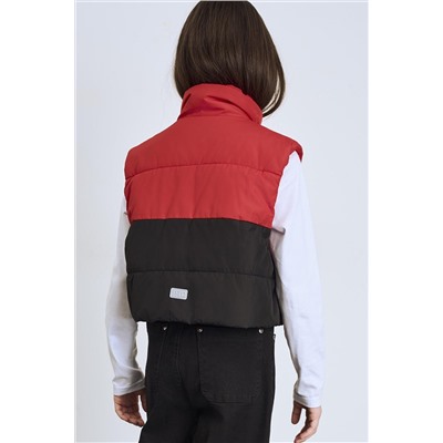 Жилет текстильный с полиуретановым покрытием для девочек PLAYTODAY, 1242631