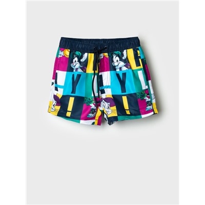 Шорты текстильные плавательные для мальчиков, средней длины