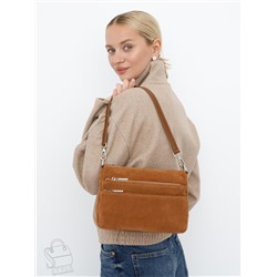 Сумка женская кожаная 8269PEF brown Polina&Eiterou