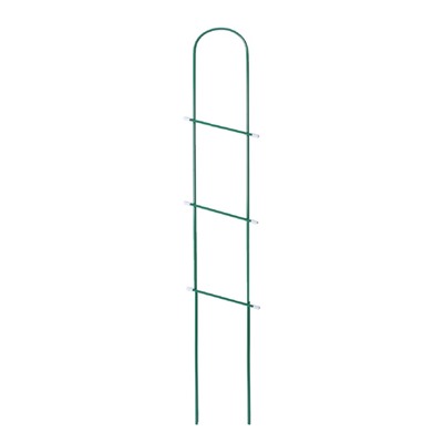 Шпалера, 140×23×1 см, металл, зелёная, «Лестница», МИКС