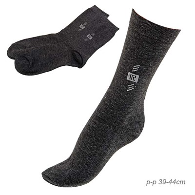 Носки мужские р. 43-48 ЧЕРНЫЕ / M315-1 /уп 12/50/200/600/ОДНА ПАРА