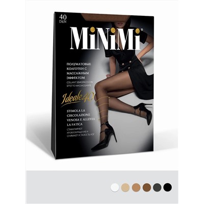 Minimi Колготки IDEALE 40 (утяжка по ноге)