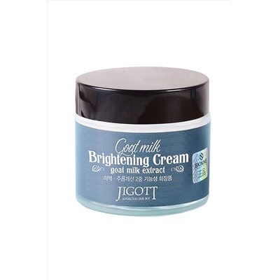 Jigott Крем для лица осветляющий с экстрактом козьего молока, 70 мл KRISTALLER, 1107702