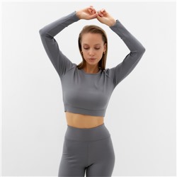 Рашгард спортивный женский MINAKU, графит, размер 40