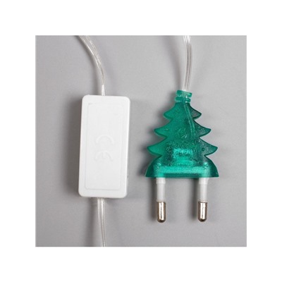 Светодиодная фигура «Снежинка» 30 см, пластик, 220 В, свечение мульти (RG/RB)