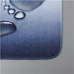 Коврик Доляна «Следы», 40×60 см