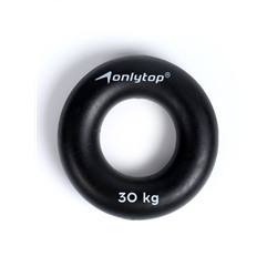 Эспандер кистевой ONLYTOP, 30 кг, цвет чёрный