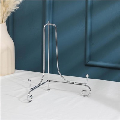 Подставка под тарелки Доляна, 13.5×20.5 см, хромированная