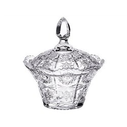 Конфетница 12*12*13,5см MUZA CRYSTAL стекло