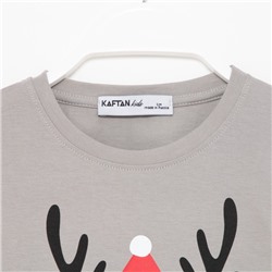 Пижама новогодняя детская KAFTAN «Santa's security» размер 28 (86-92)