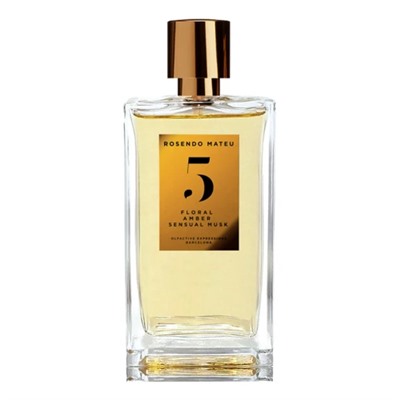 ROSENDO MATEU №5 FLORAL, AMBER, SENSUAL MUSK edp 2ml пробник