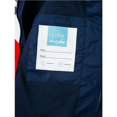 Куртка текстильная с полиуретановым покрытием для мальчиков (ветровка)