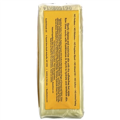 SheaMoisture, Raw Shea Butter Soap with Frankincense & Myrrh Extracts, 8 oz (230 g)