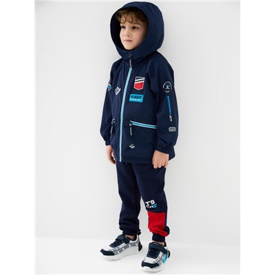 Куртка текстильная с полиуретановым покрытием для мальчиков (ветровка)