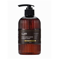 Мыло для рук и тела Luir парфюмированное lime, bergamot-vetiver, 400 мл