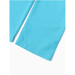 Брюки для девочки, MINAKU, голубые, рост 140 см